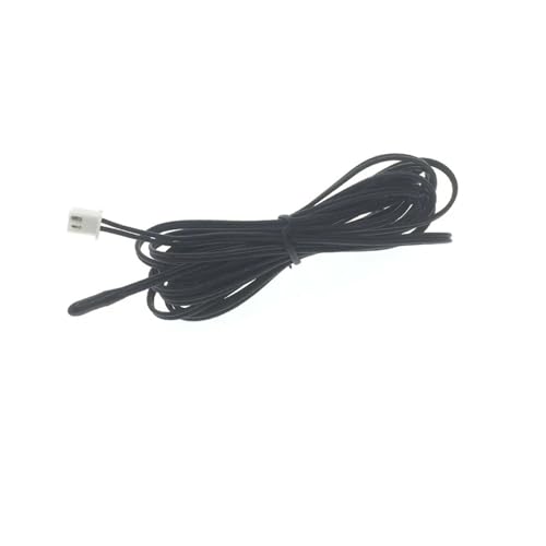 NTC-Thermistor-Temperatursensor, Epoxidharz, Luftsondenwiderstand 10 K, B3950, Wassertropfen, Kopfleitungslänge 3 M, Zinnbeschichtungsstecker(10K B3950 L3M XH) von GFRWKCEX