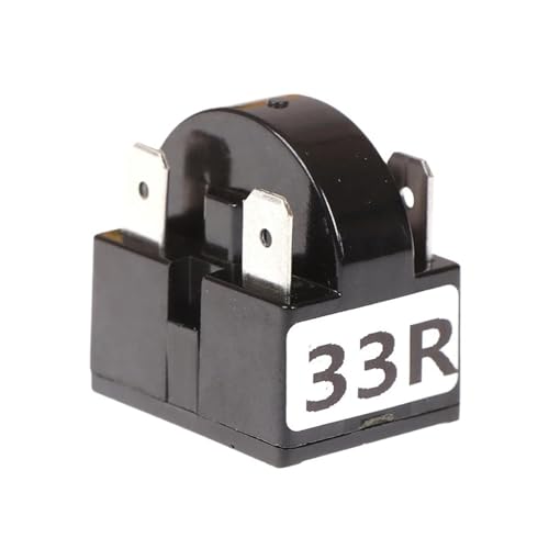 PTC 2/3/4Pin Startrelais Kühlschrank PTC Starter Wärmeschutzrelais for Kompressor 15R 33R 22R 4R7 Zubehör(4P 33R) von GFRWKCEX