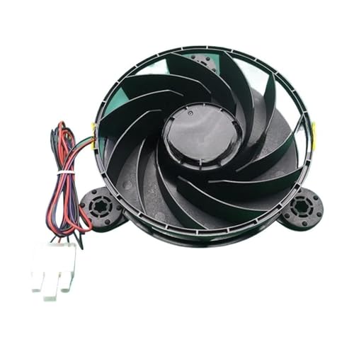 R12V DC 0,33A Kühlschranklüfter, Kompatibel mit Haier, Gefrierschranklüfter GW12E12MS1AZ-52Z32 5702U4 Kühlschrankzubehör 3Lines von GFRWKCEX