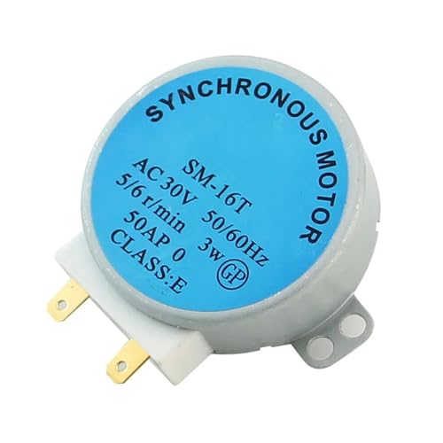 SM-16T Mikrowellen-Drehteller-Drehtellermotor, Synchronmotor SM16T AC30V, kompatibel mit Galanz, Mikrowelle von GFRWKCEX