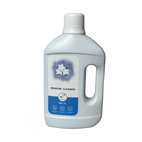 1L Fensterreinigungsflüssigkeit, Kompatibel Mit Ecovacs W1 PRO/W2 PRO/W2 PRO OMNI/W2 OMNI/Winbot MINI. Fensterreinigungsroboter, Fensterreinigungslösung von GFSEWURA