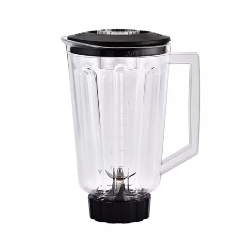 Mixer-Mixbecher (Messer + Deckel + Becher), 44-Unzen-Ersatz, Kompatibel For Hamilton Beach 6126-HBB908CE HBB908-UK Mixerbehälter-Glaszubehör von GFSEWURA