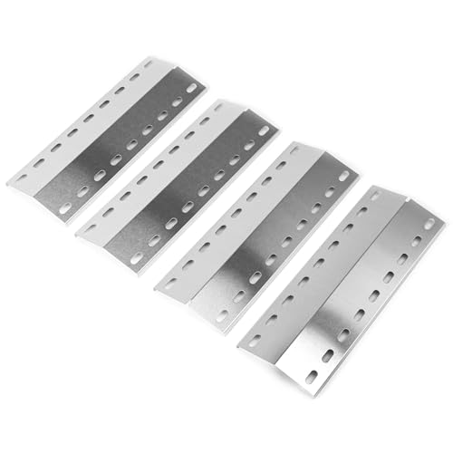 GFTIME 39,5 x 12,5 cm Edelstahl Universal Brennerabdeckung Ersatzteile für Enders Kansas 3 & 4, Landmann Triton 3.1, Landmann Avalon, Landmann 12739, 4 Stück von GFTIME