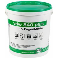 Gftk - vdw 840 Plus 1K Fugenmörtel, natur, 12,5 Kg von GFTK