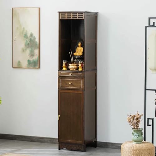 Bambus-Altartisch, Pooja-Schrank in verschiedenen Größen, Meditationstisch mit Schranktür, chinesische Gebetsbank, buddhistischer Altar fürs Wohnzimmer Bambus-Altartisch, Pooja-Schrank in verschiedenen Größen, Meditationstisch mit Schranktür, chinesische Gebetsbank, buddhistischer Altar fürs Wohnzimmer von GFXYQPDNV