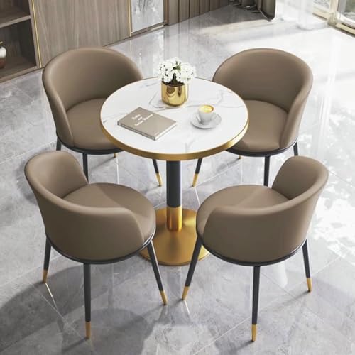 GFXYQPDNV Büro-Empfangsraum-Clubtisch, Couchtisch, Küchen-Essgruppe für 4, einfache runde Konferenz, kleine Verhandlungen, Platz sparen GFXYQPDNV Büro-Empfangsraum-Clubtisch, Couchtisch, Küchen-Essgruppe für 4, einfache runde Konferenz, kleine Verhandlungen, Platz sparen von GFXYQPDNV