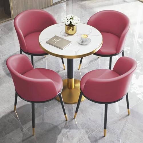 GFXYQPDNV Büro-Empfangsraum-Clubtisch, Couchtisch, Küchen-Essgruppe für 4, einfache runde Konferenz, kleine Verhandlungen, Platz sparen GFXYQPDNV Büro-Empfangsraum-Clubtisch, Couchtisch, Küchen-Essgruppe für 4, einfache runde Konferenz, kleine Verhandlungen, Platz sparen von GFXYQPDNV