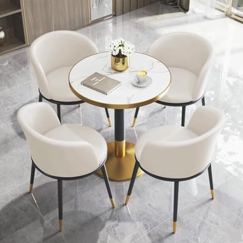 GFXYQPDNV Büro-Empfangsraum-Clubtisch, Couchtisch, Küchen-Essgruppe für 4, einfache runde Konferenz, kleine Verhandlungen, Platz sparen GFXYQPDNV Büro-Empfangsraum-Clubtisch, Couchtisch, Küchen-Essgruppe für 4, einfache runde Konferenz, kleine Verhandlungen, Platz sparen von GFXYQPDNV