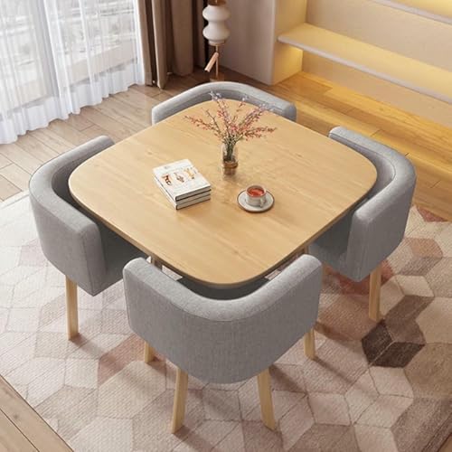 GFXYQPDNV Büro-Empfangsraum-Clubtisch, Kleiner Konferenztisch, quadratisch, Küche, Esszimmer, nordische Tische und Stühle, Frühstücksbar, platzsparend GFXYQPDNV Büro-Empfangsraum-Clubtisch, Kleiner Konferenztisch, quadratisch, Küche, Esszimmer, nordische Tische und Stühle, Frühstücksbar, platzsparend von GFXYQPDNV