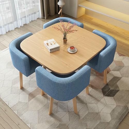 GFXYQPDNV Büro-Empfangsraum-Clubtisch, Kleiner Konferenztisch, quadratisch, Küche, Esszimmer, nordische Tische und Stühle, Frühstücksbar, platzsparend GFXYQPDNV Büro-Empfangsraum-Clubtisch, Kleiner Konferenztisch, quadratisch, Küche, Esszimmer, nordische Tische und Stühle, Frühstücksbar, platzsparend von GFXYQPDNV