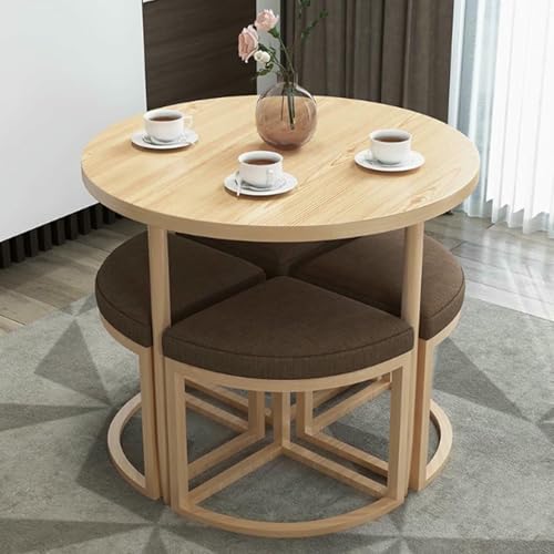 GFXYQPDNV Büro-Empfangsraum-Clubtisch, runder Konferenztisch, einfaches Kaffee-/Küchen-Esstisch-Set, kleine Tische und Stühle, Verhandlungstisch, spart Platz GFXYQPDNV Büro-Empfangsraum-Clubtisch, runder Konferenztisch, einfaches Kaffee-/Küchen-Esstisch-Set, kleine Tische und Stühle, Verhandlungstisch, spart Platz von GFXYQPDNV