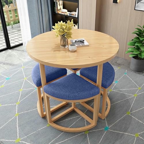 GFXYQPDNV Büro-Empfangsraum-Clubtisch, runder Konferenztisch, einfaches Kaffee-/Küchen-Esstisch-Set, kleine Tische und Stühle, Verhandlungstisch, spart Platz GFXYQPDNV Büro-Empfangsraum-Clubtisch, runder Konferenztisch, einfaches Kaffee-/Küchen-Esstisch-Set, kleine Tische und Stühle, Verhandlungstisch, spart Platz von GFXYQPDNV