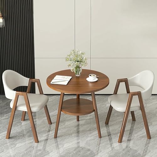 GFXYQPDNV Büro-Empfangsraum-Clubtisch- und Stuhlset, Verhandlungsgeschäfts-Couchtisch-Freizeittisch- und Stuhlset, geeignet für Lounge, Wohnzimmer, Küche GFXYQPDNV Büro-Empfangsraum-Clubtisch- und Stuhlset, Verhandlungsgeschäfts-Couchtisch-Freizeittisch- und Stuhlset, geeignet für Lounge, Wohnzimmer, Küche von GFXYQPDNV