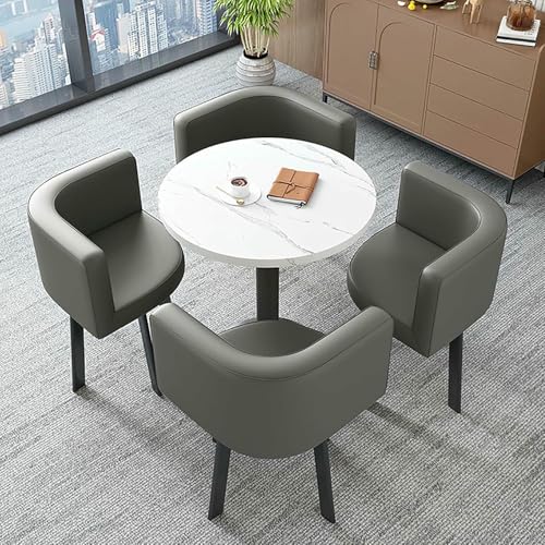 GFXYQPDNV Büro Rezeption Zimmer Club Tisch Und Stuhl Set, Küchentisch Und Stühle Esszimmer Tisch Set, Home Schlafzimmer Balkon Bibliothek Lounge Coffee Shop GFXYQPDNV Büro Rezeption Zimmer Club Tisch Und Stuhl Set, Küchentisch Und Stühle Esszimmer Tisch Set, Home Schlafzimmer Balkon Bibliothek Lounge Coffee Shop von GFXYQPDNV