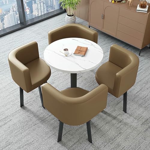 GFXYQPDNV Büro Rezeption Zimmer Club Tisch Und Stuhl Set, Küchentisch Und Stühle Esszimmer Tisch Set, Home Schlafzimmer Balkon Bibliothek Lounge Coffee Shop GFXYQPDNV Büro Rezeption Zimmer Club Tisch Und Stuhl Set, Küchentisch Und Stühle Esszimmer Tisch Set, Home Schlafzimmer Balkon Bibliothek Lounge Coffee Shop von GFXYQPDNV