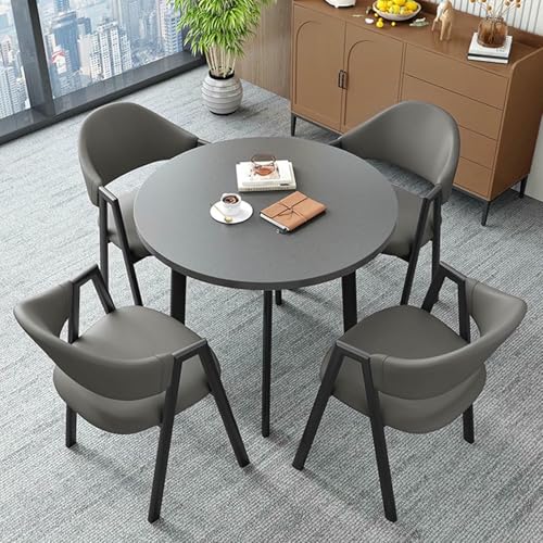 GFXYQPDNV Clubtisch für Büro, Empfangsraum, Couchtisch und Stuhl-Set, Kleiner Besprechungstisch, Couchtisch, Konferenztisch, Freizeitbereich, Zuhause GFXYQPDNV Clubtisch für Büro, Empfangsraum, Couchtisch und Stuhl-Set, Kleiner Besprechungstisch, Couchtisch, Konferenztisch, Freizeitbereich, Zuhause von GFXYQPDNV