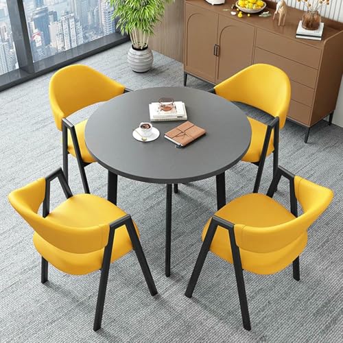 GFXYQPDNV Clubtisch für Büro, Empfangsraum, Couchtisch und Stuhl-Set, Kleiner Besprechungstisch, Couchtisch, Konferenztisch, Freizeitbereich, Zuhause GFXYQPDNV Clubtisch für Büro, Empfangsraum, Couchtisch und Stuhl-Set, Kleiner Besprechungstisch, Couchtisch, Konferenztisch, Freizeitbereich, Zuhause von GFXYQPDNV