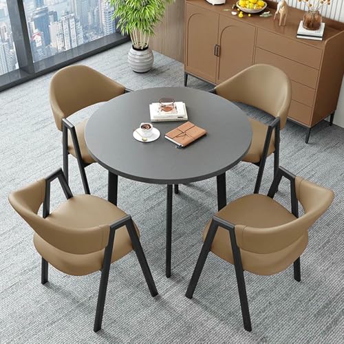 GFXYQPDNV Clubtisch für Büro, Empfangsraum, Couchtisch und Stuhl-Set, Kleiner Besprechungstisch, Couchtisch, Konferenztisch, Freizeitbereich, Zuhause GFXYQPDNV Clubtisch für Büro, Empfangsraum, Couchtisch und Stuhl-Set, Kleiner Besprechungstisch, Couchtisch, Konferenztisch, Freizeitbereich, Zuhause von GFXYQPDNV