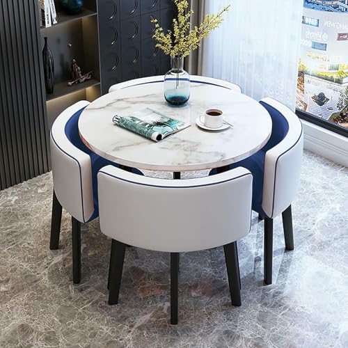 GFXYQPDNV Clubtisch für Büroempfangsräume, kleine Konferenzraumtische, einfacher Bürotisch, runde Möbel, Tisch- und Stuhlset, Couchtisch- und Stuhlset GFXYQPDNV Clubtisch für Büroempfangsräume, kleine Konferenzraumtische, einfacher Bürotisch, runde Möbel, Tisch- und Stuhlset, Couchtisch- und Stuhlset von GFXYQPDNV