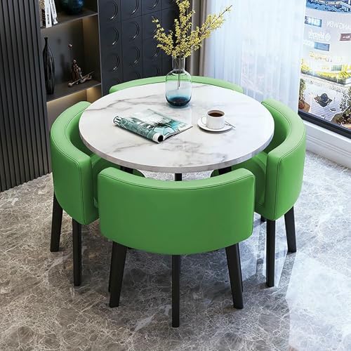 GFXYQPDNV Clubtisch für Büroempfangsräume, kleine Konferenzraumtische, einfacher Bürotisch, runde Möbel, Tisch- und Stuhlset, Couchtisch- und Stuhlset GFXYQPDNV Clubtisch für Büroempfangsräume, kleine Konferenzraumtische, einfacher Bürotisch, runde Möbel, Tisch- und Stuhlset, Couchtisch- und Stuhlset von GFXYQPDNV