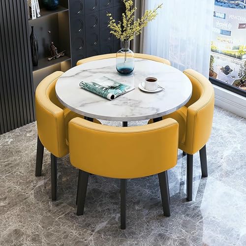 GFXYQPDNV Clubtisch für Büroempfangsräume, kleine Konferenzraumtische, einfacher Bürotisch, runde Möbel, Tisch- und Stuhlset, Couchtisch- und Stuhlset GFXYQPDNV Clubtisch für Büroempfangsräume, kleine Konferenzraumtische, einfacher Bürotisch, runde Möbel, Tisch- und Stuhlset, Couchtisch- und Stuhlset von GFXYQPDNV