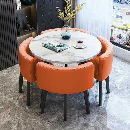 GFXYQPDNV Clubtisch für Büroempfangsräume, kleine Konferenzraumtische, einfacher Bürotisch, runde Möbel, Tisch- und Stuhlset, Couchtisch- und Stuhlset GFXYQPDNV Clubtisch für Büroempfangsräume, kleine Konferenzraumtische, einfacher Bürotisch, runde Möbel, Tisch- und Stuhlset, Couchtisch- und Stuhlset von GFXYQPDNV