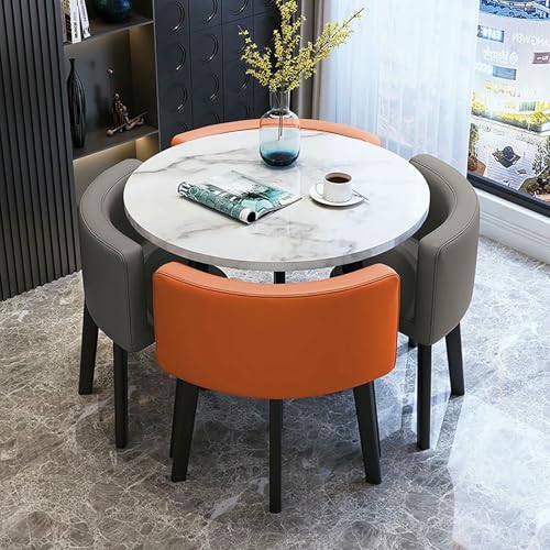 GFXYQPDNV Clubtisch für Büroempfangsräume, kleine Konferenzraumtische, einfacher Bürotisch, runde Möbel, Tisch- und Stuhlset, Couchtisch- und Stuhlset GFXYQPDNV Clubtisch für Büroempfangsräume, kleine Konferenzraumtische, einfacher Bürotisch, runde Möbel, Tisch- und Stuhlset, Couchtisch- und Stuhlset von GFXYQPDNV
