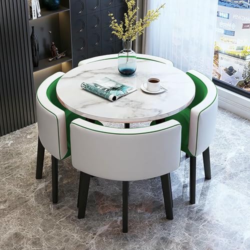 GFXYQPDNV Clubtisch für Büroempfangsräume, kleine Konferenzraumtische, runde Möbel, Tisch- und Stuhlset, Couchtisch- und Stuhlset, platzsparende Möbel GFXYQPDNV Clubtisch für Büroempfangsräume, kleine Konferenzraumtische, runde Möbel, Tisch- und Stuhlset, Couchtisch- und Stuhlset, platzsparende Möbel von GFXYQPDNV