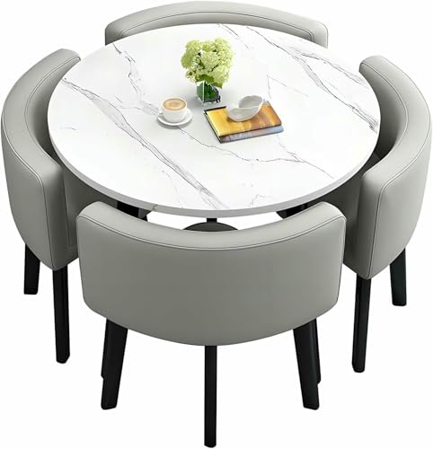 GFXYQPDNV Clubtisch für Büroempfangsräume, runde kleine Konferenztische und -stühle, einfaches Esstischset für die Küche, Freizeitkombination GFXYQPDNV Clubtisch für Büroempfangsräume, runde kleine Konferenztische und -stühle, einfaches Esstischset für die Küche, Freizeitkombination von GFXYQPDNV