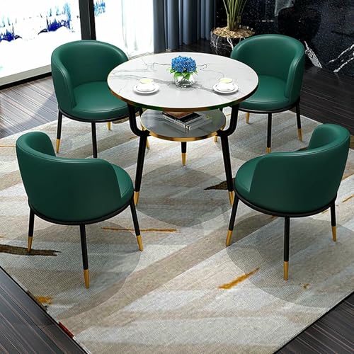 GFXYQPDNV Clubtisch für den Büroempfangsraum, Bürotisch- und Stuhlset, Hotelrezeption, Lounge, Esstisch- und Stuhlkombination, platzsparende Möbel, geeignet für Milchtee-Shop GFXYQPDNV Clubtisch für den Büroempfangsraum, Bürotisch- und Stuhlset, Hotelrezeption, Lounge, Esstisch- und Stuhlkombination, platzsparende Möbel, geeignet für Milchtee-Shop von GFXYQPDNV