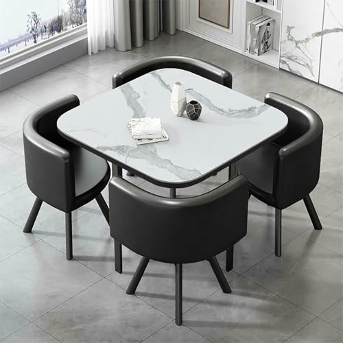 GFXYQPDNV Clubtisch- und Stuhlset für den Empfangsraum im Büro, Couchtisch- und Stuhlset, kompaktes Kaffeesofa-Sitzmöbel für die Bürolounge, Kindertisch zum Basteln GFXYQPDNV Clubtisch- und Stuhlset für den Empfangsraum im Büro, Couchtisch- und Stuhlset, kompaktes Kaffeesofa-Sitzmöbel für die Bürolounge, Kindertisch zum Basteln von GFXYQPDNV