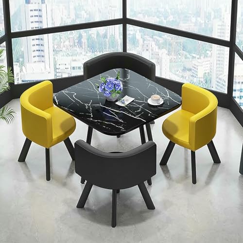 GFXYQPDNV Esstisch-Set, Verhandlungstisch und Stuhl-Set, Büro-Empfangsraum-Clubtisch, Verkaufsbüro-Geschäfts-Meetings-Geschäfts-Konferenzraum-Couchtisch GFXYQPDNV Esstisch-Set, Verhandlungstisch und Stuhl-Set, Büro-Empfangsraum-Clubtisch, Verkaufsbüro-Geschäfts-Meetings-Geschäfts-Konferenzraum-Couchtisch von GFXYQPDNV
