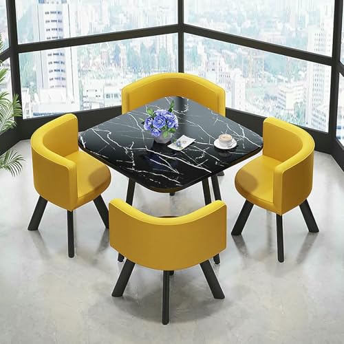 GFXYQPDNV Esstisch-Set, Verhandlungstisch und Stuhl-Set, Büro-Empfangsraum-Clubtisch, Verkaufsbüro-Geschäfts-Meetings-Geschäfts-Konferenzraum-Couchtisch GFXYQPDNV Esstisch-Set, Verhandlungstisch und Stuhl-Set, Büro-Empfangsraum-Clubtisch, Verkaufsbüro-Geschäfts-Meetings-Geschäfts-Konferenzraum-Couchtisch von GFXYQPDNV