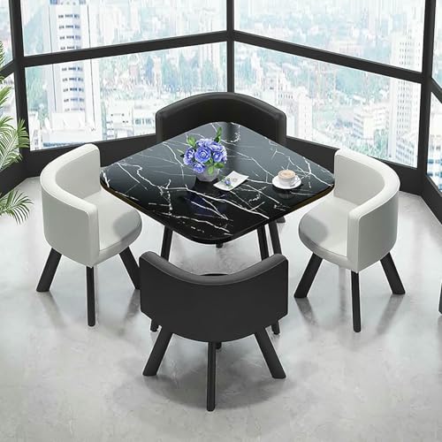 GFXYQPDNV Esstisch-Set, Verhandlungstisch und Stuhl-Set, Büro-Empfangsraum-Clubtisch, Verkaufsbüro-Geschäfts-Meetings-Geschäfts-Konferenzraum-Couchtisch GFXYQPDNV Esstisch-Set, Verhandlungstisch und Stuhl-Set, Büro-Empfangsraum-Clubtisch, Verkaufsbüro-Geschäfts-Meetings-Geschäfts-Konferenzraum-Couchtisch von GFXYQPDNV