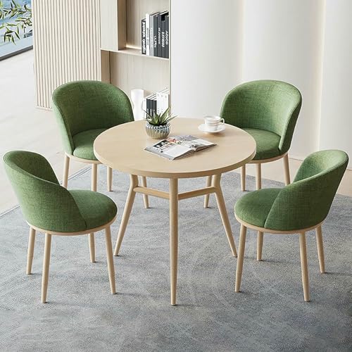 GFXYQPDNV Esstisch-Set für die Lobby des Bürogeschäftshotels, Couchtisch- und Stuhl-Set für das Büro, platzsparende Möbel, Büro-Konferenztische, geeignet für die Lounge von GFXYQPDNV