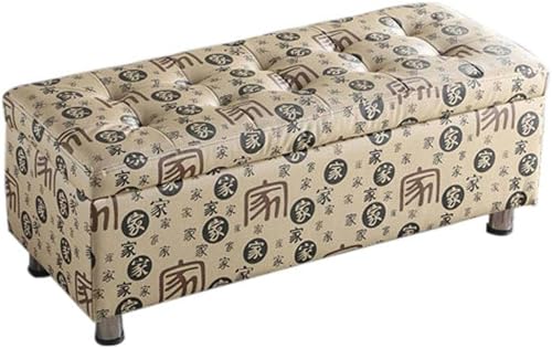 GFXYQPDNV Multifunktionaler einfacher Aufbewahrungshocker, rechteckig, Sofa, Freizeithocker, wirtschaftlich, kann an der modischen Tür sitzen, um die Schuhbank zu wechseln, 1 Stück GFXYQPDNV Multifunktionaler einfacher Aufbewahrungshocker, rechteckig, Sofa, Freizeithocker, wirtschaftlich, kann an der modischen Tür sitzen, um die Schuhbank zu wechseln, 1 Stück von GFXYQPDNV