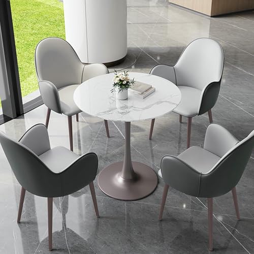 GFXYQPDNV Runder Esstisch und 4 Stühle, Büro-Empfangsraum-Clubtisch und Stuhl-Set, Verhandlungstisch und Stuhl, Business-Konferenzraum-Couchtisch GFXYQPDNV Runder Esstisch und 4 Stühle, Büro-Empfangsraum-Clubtisch und Stuhl-Set, Verhandlungstisch und Stuhl, Business-Konferenzraum-Couchtisch von GFXYQPDNV