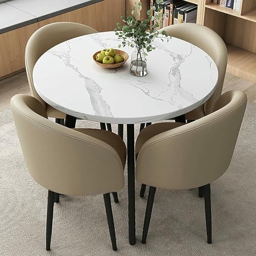 GFXYQPDNV Runder Verhandlungstisch für den Empfang, Clubtisch im Büroempfangsraum, Clubtisch- und Stuhlset, Ruhebereich, Kleiner Balkon der Wohnung, Freizeittisch und Stuhl GFXYQPDNV Runder Verhandlungstisch für den Empfang, Clubtisch im Büroempfangsraum, Clubtisch- und Stuhlset, Ruhebereich, Kleiner Balkon der Wohnung, Freizeittisch und Stuhl von GFXYQPDNV