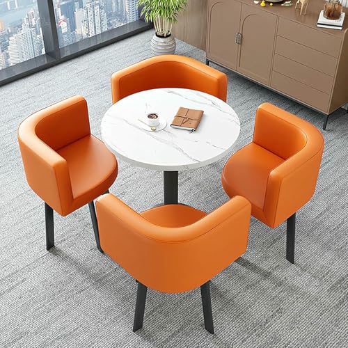 GFXYQPDNV Tisch- und Stuhlset für den Empfangsraum im Büro, Tischset für das Esszimmer in der Küche, Balkon für das Schlafzimmer zu Hause, Bibliothek, Lounge, Café GFXYQPDNV Tisch- und Stuhlset für den Empfangsraum im Büro, Tischset für das Esszimmer in der Küche, Balkon für das Schlafzimmer zu Hause, Bibliothek, Lounge, Café von GFXYQPDNV