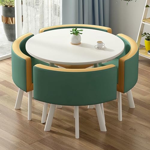 GFXYQPDNV Tisch- und Stuhlset für den Empfangsraum im Büro, rundes Esstischset, kleine runde Tische für Verkaufsbüros, Geschäfte, Besprechungen, Couchtisch für Geschäftskonferenzräume GFXYQPDNV Tisch- und Stuhlset für den Empfangsraum im Büro, rundes Esstischset, kleine runde Tische für Verkaufsbüros, Geschäfte, Besprechungen, Couchtisch für Geschäftskonferenzräume von GFXYQPDNV