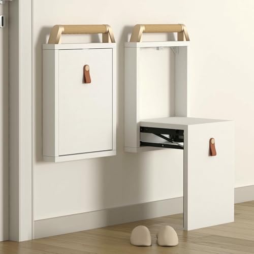 GFXYQPDNV Wandmontierter Schuhwechselhocker, klappbarer Eingangshocker, klappbare Duschbank, unsichtbarer Schuhwechselhocker, platzsparend für Wohnzimmer und Schlafzimmer GFXYQPDNV Wandmontierter Schuhwechselhocker, klappbarer Eingangshocker, klappbare Duschbank, unsichtbarer Schuhwechselhocker, platzsparend für Wohnzimmer und Schlafzimmer von GFXYQPDNV