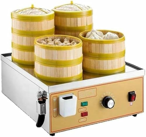 Kommerzieller Elektrischer Dampfer, Elektrischer Dampfer Für Dim Sum, Mit Trockenem Siedungalarm Und Unabhängigem Wasserversorgungssystem, Konstanter Temperaturanpassung Von 30 Bis 110 ° C Für CO von GFXYQPDNV