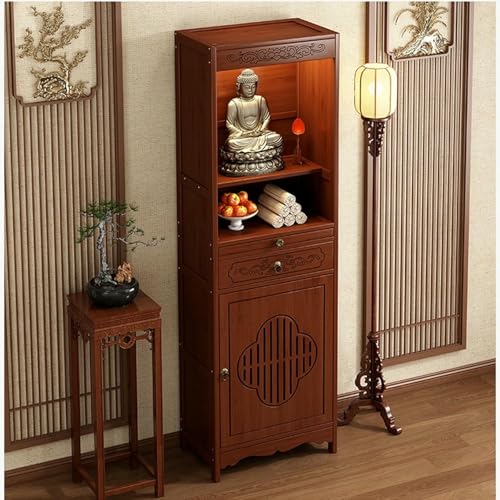 Moderner Altartisch Mit Lagerung,Vorfahren Tabletten Regal Persönlicher Schrein Altarständer,Chinesisches Fengshui Statue Display Regal,Buddhistischer Tisch Mit Schublade Für Den Zuhause Gebrauch von GFXYQPDNV
