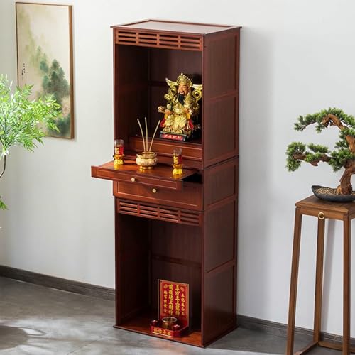 Offener Altarschrank Mit Großer Lagerung, Meditationstisch Altar, Schreinaltar Für Den Spirituellen Gebrauch von GFXYQPDNV