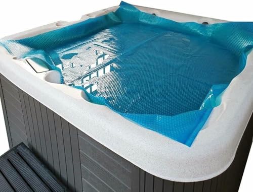 Pool Solarabdeckung mit Blasen Heavy Duty Solar Poolabdeckung, 400 m Rechteckige Blase Wärmedämmfolie Schwimmende Heizplane, für Aufblasbarer Pool, Aufstellpool -1 von GFXYQPDNV