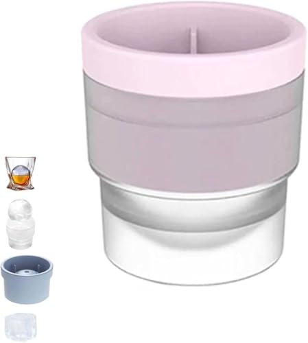 Runde Eiswürfelformen, Kugel Form, Leicht zu Lösen, Wiederverwendbar, Wasserdichte, BPA-freie Silikonkugel Eiswürfelform für Cocktails, Whiskey, Gelee, Milch, Saft, Schokolade, Weihnachten, Halloween Runde Eiswürfelformen, Kugel Form, Leicht zu Lösen, Wiederverwendbar, Wasserdichte, BPA-freie Silikonkugel Eiswürfelform für Cocktails, Whiskey, Gelee, Milch, Saft, Schokolade, Weihnachten, Halloween von GFYLOHCY