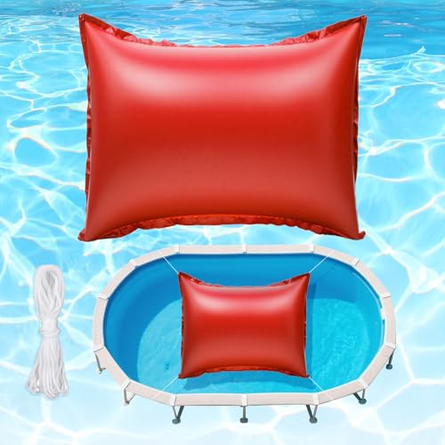 GG ZHONG QUAN Pool-Kissen für oberirdische Pools, Winter-Ausgleich, dicke Poolabdeckung, super dick, kältebeständiges 0,6 mm PVC-Material, kältebeständiges Luftkissen zum Schließen des Winter-Kits von GG ZHONG QUAN