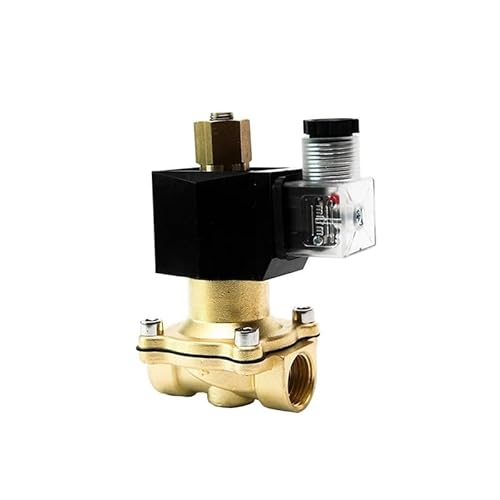 1" 2" Normally Open Brass Solenoid Valve 220v 24V 12V 220V 110V Solenoid Valve(2",BSP_12VDC) von GGDBJKUI