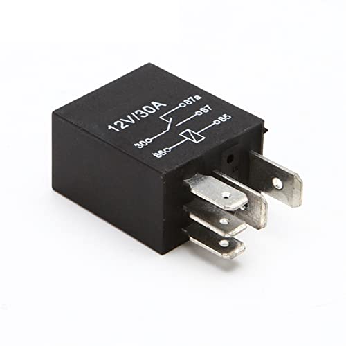 1 STÜCKE Kleines V6-Autorelais 5 Fuß 30 A 12 V 24 V 5 P 4 P Klimaanlage Ölpumpen-LKW-Relais(24V 5PIN) von GGDBJKUI