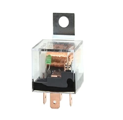1 stücke Auto Relais 12 V/24 V 4pin 5pin 80A High-Power Wasserdichte Relais Scheinwerfer Lüfter Klimaanlage Transparent mit Licht(12v 4pin 1912) von GGDBJKUI